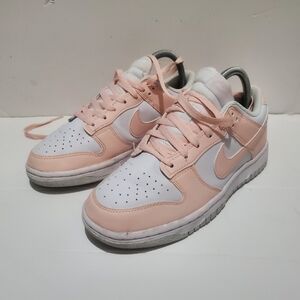 Nike Dunk Low Casual Shoes,Women,  Pink Glaze Size 6.5